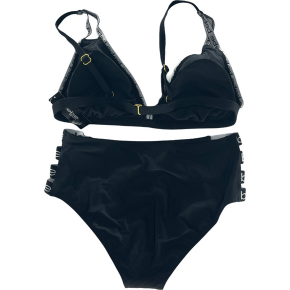 Bebe Sport Logo Triangle Bikini - Picture 4 of 6